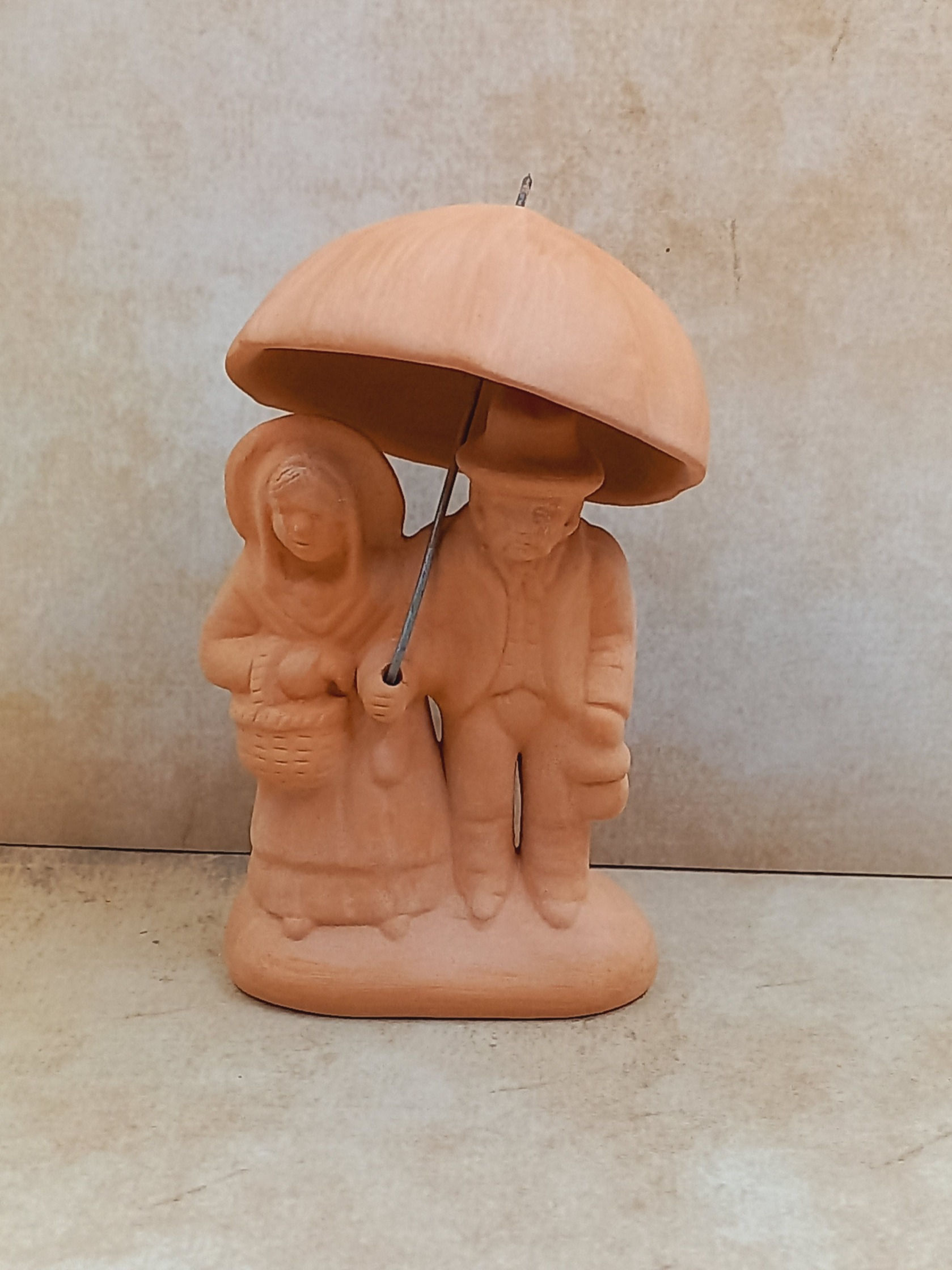 Grasset et Grassette avec parapluie