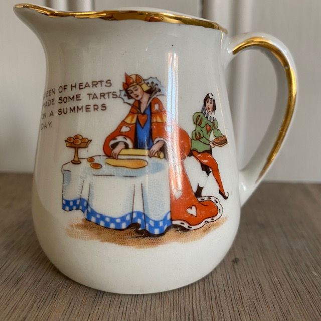 Thumbnail: Vintage child’s nursery rhyme tea set