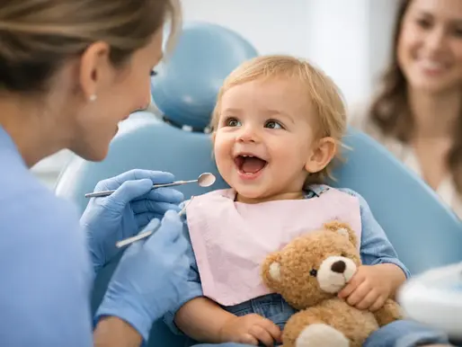 When Should Kids See Dentist First?