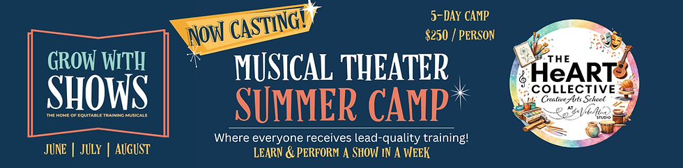 Musical Theater Camp Banner