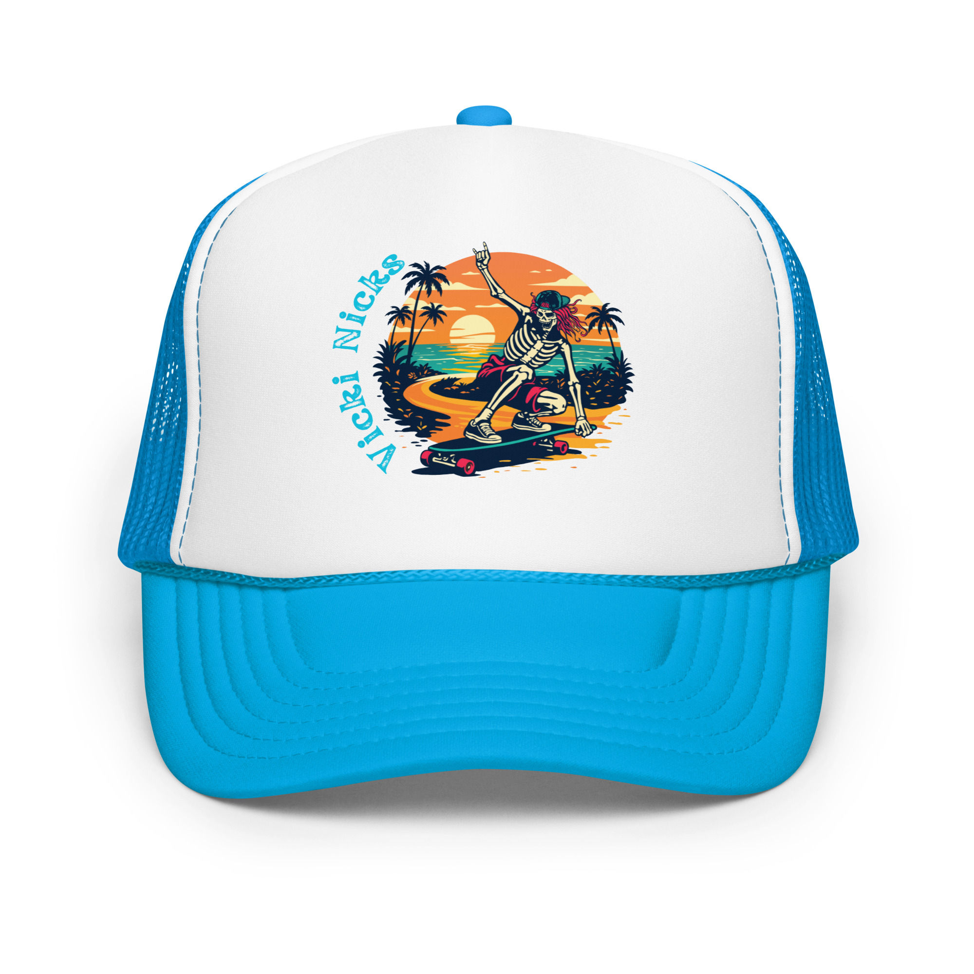 Sunset Skater Foam Trucker Hat