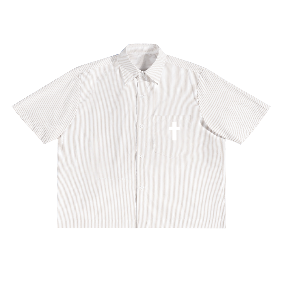 Thumbnail: Jesus is not a trend boxy button up