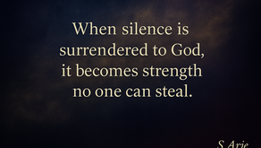 The Silent Spaces Where God Shapes Us