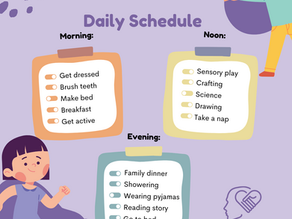 Free Visual Schedule Template for Kids and Teens