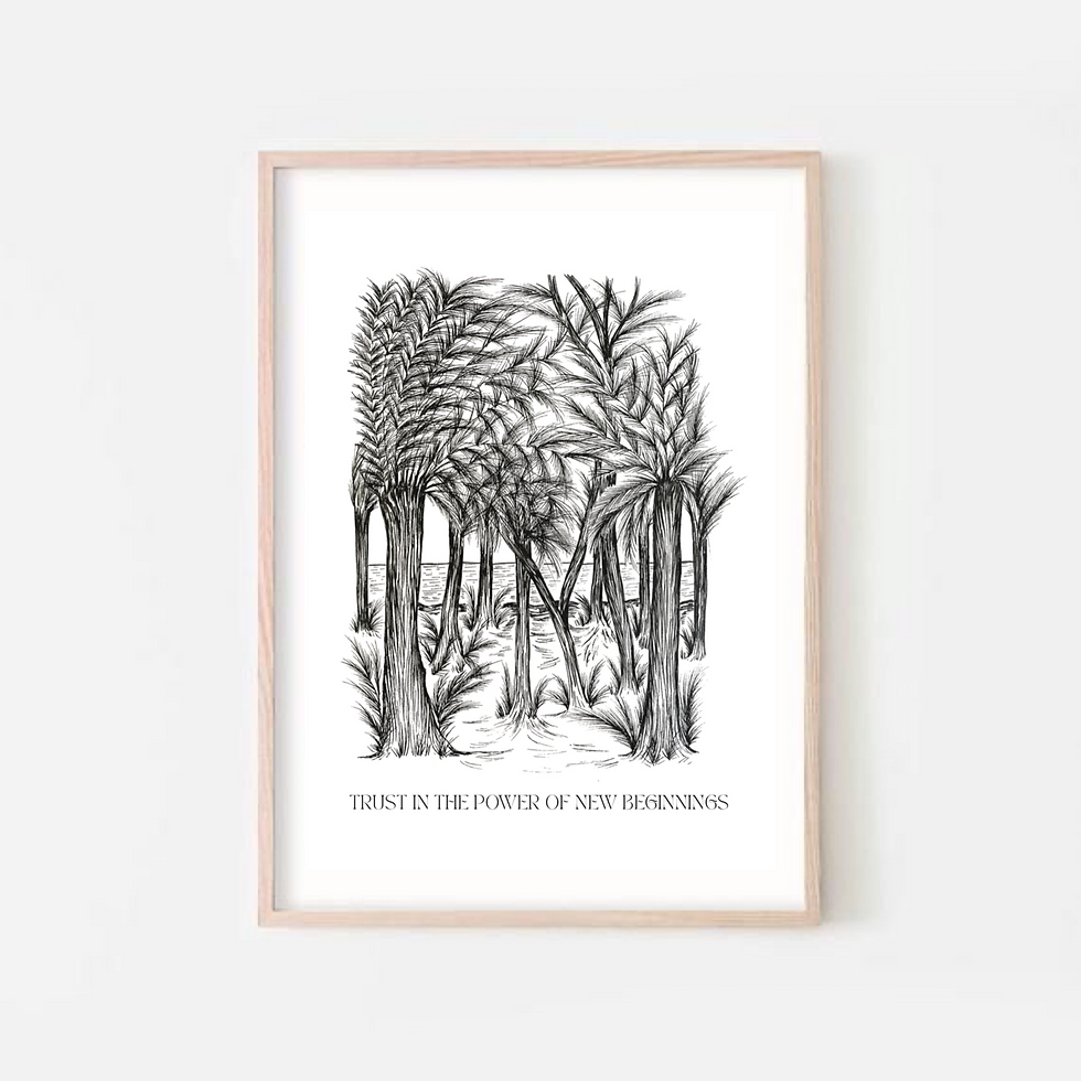 Beginnings Print
