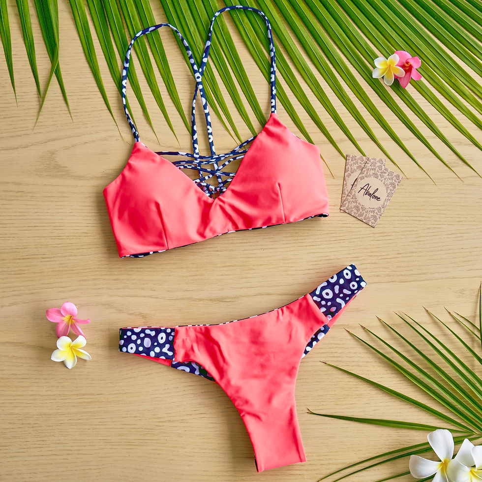 Thumbnail: Rays - Reversible Bikini Set