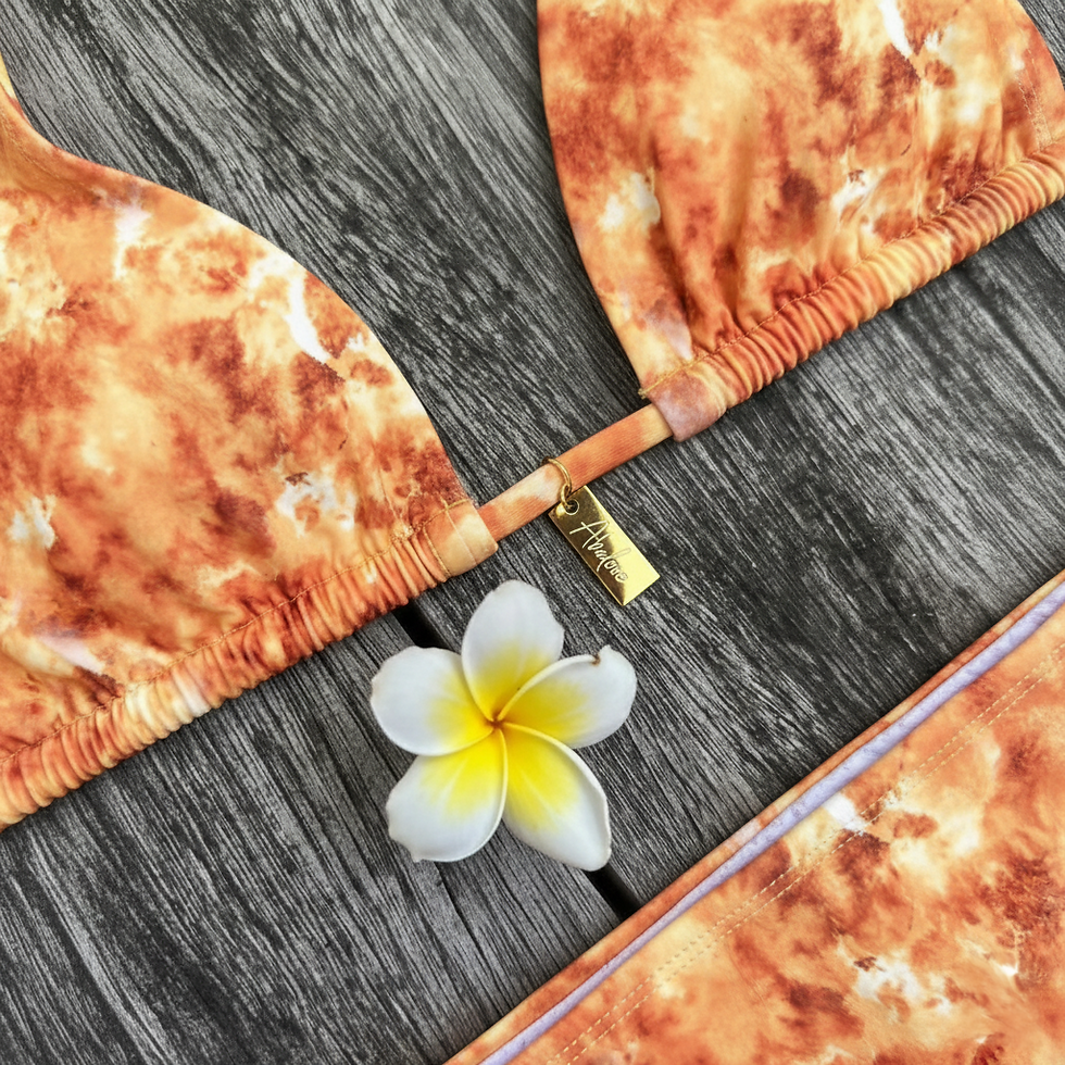 Thumbnail: Oasis  - Eco-Friendly Bikini - Sunkissed Flame