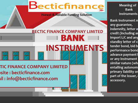 RENOWNED AND DIRECT PROVIDERS OF FRESH CUT BANK INSTRUMENT BG/SBLC & LOANS