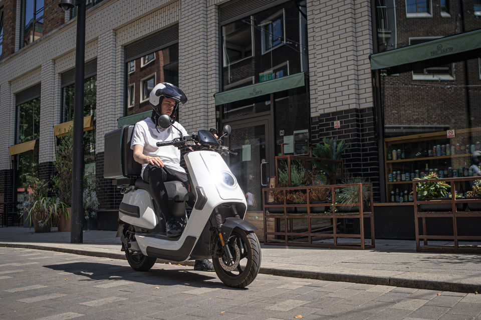 NIU NQi GTS Cargo electric delivery scooter