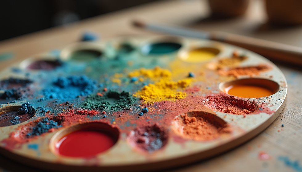 Finding Your Artistic Passion and Creating a Vibrant Palette