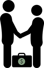 Black logo - no background - green dolla