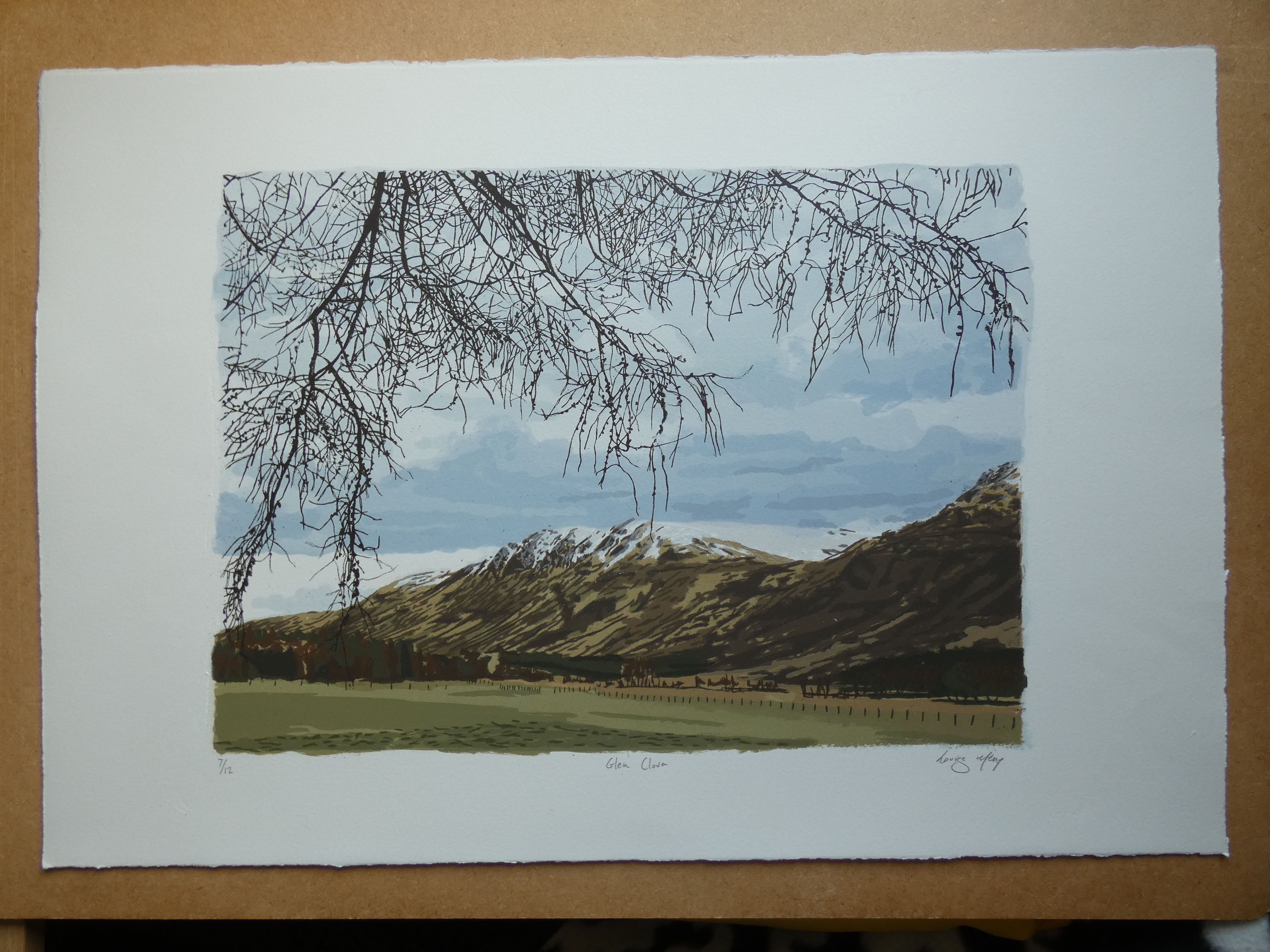 Glen Clova Screen Print