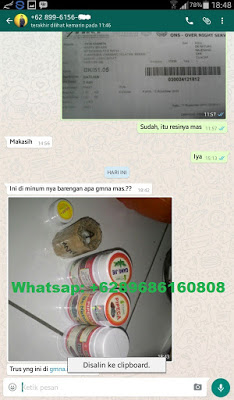 bukti barang sampai pengobatan kutil kel