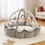 Thumbnail: 🧸5-in-1 Thick & Plush Baby Play Gym, Baby Play Mats for Floor