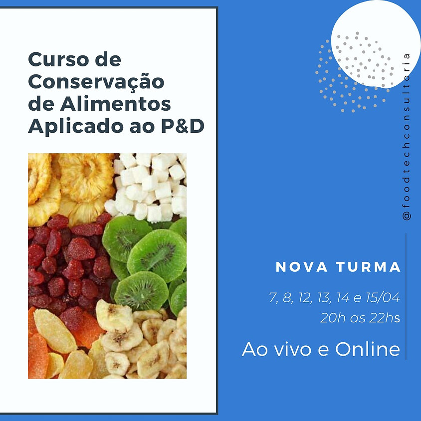 Curso de Conservação de Alimentos