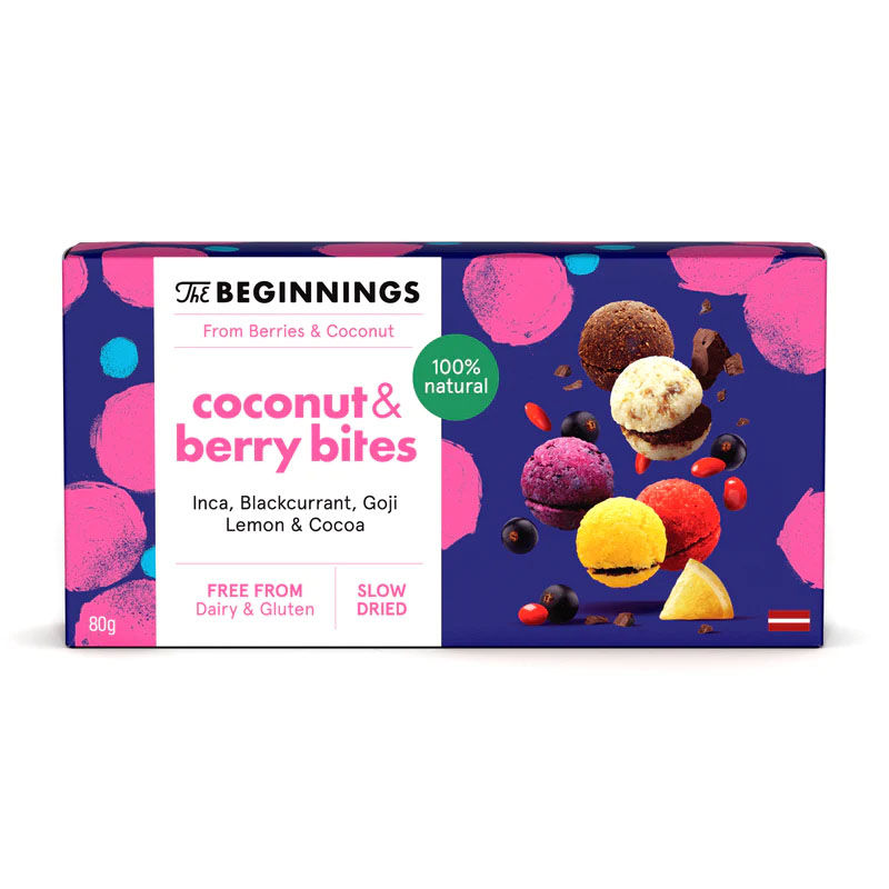 Raw Coconut Berry Bites