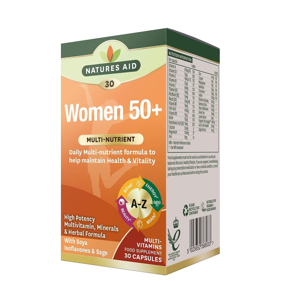Women's 50+ Multi-Vitamins & Minerals