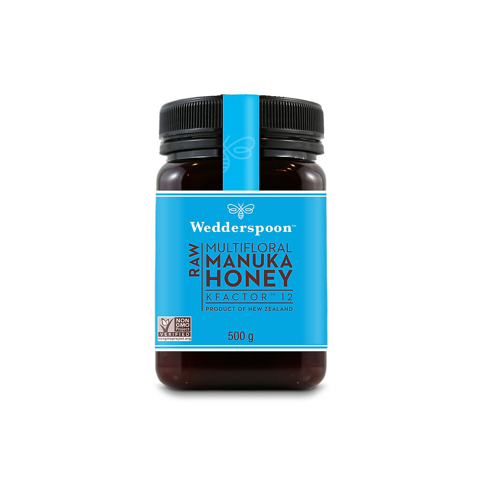 Raw Multifloral Manuka Honey KFactor 12 - 500g