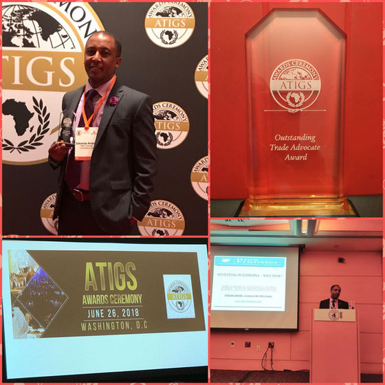 PRESS RELEASE: 'Outstanding Trade Advocate Award' given to IBEX Frontier's Founder &