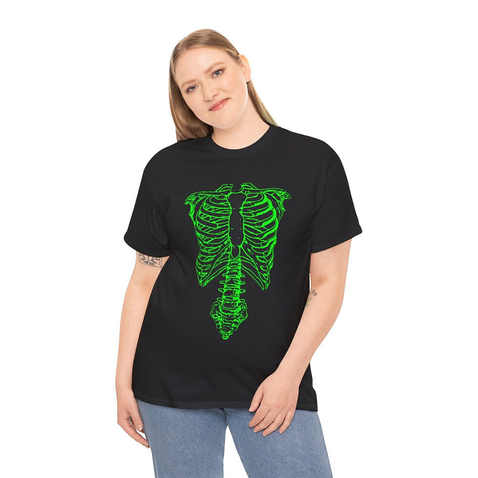 Thumbnail: Spinal Tap Nigel"s Skeleton Short Sleeve Tee