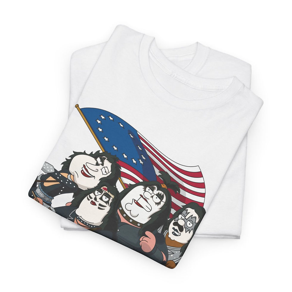 Thumbnail: Family Guy Kiss 76 Short Sleeve Tee