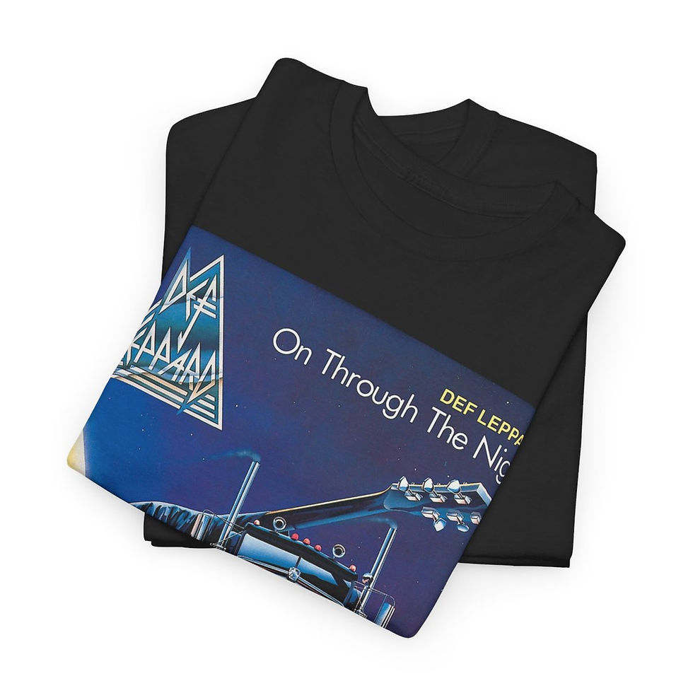 Thumbnail: Def Leppard On Through The Night Unisex Short Sleeve T Shirt