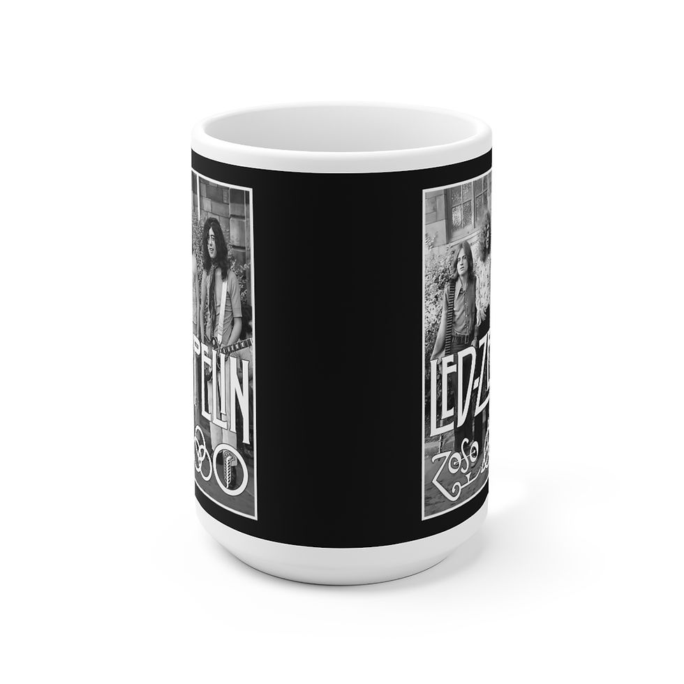 Thumbnail: Led Zeppelin white Ceramic Mug 15oz