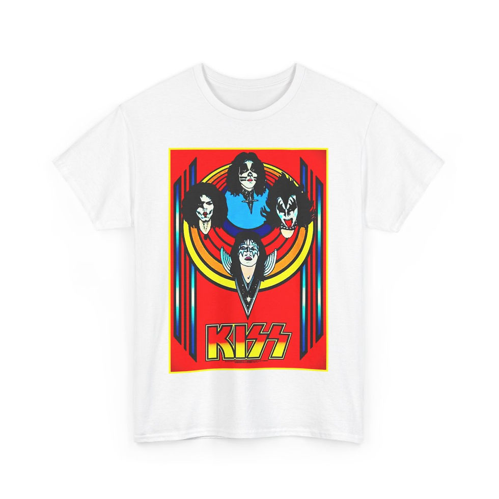 Thumbnail: KISS Black Light Poster '75  Short Sleeve Tee