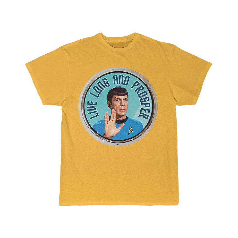 Thumbnail: Star Trek Mr. Spock Emblem Live Long and Prosper Short Sleeve Tee