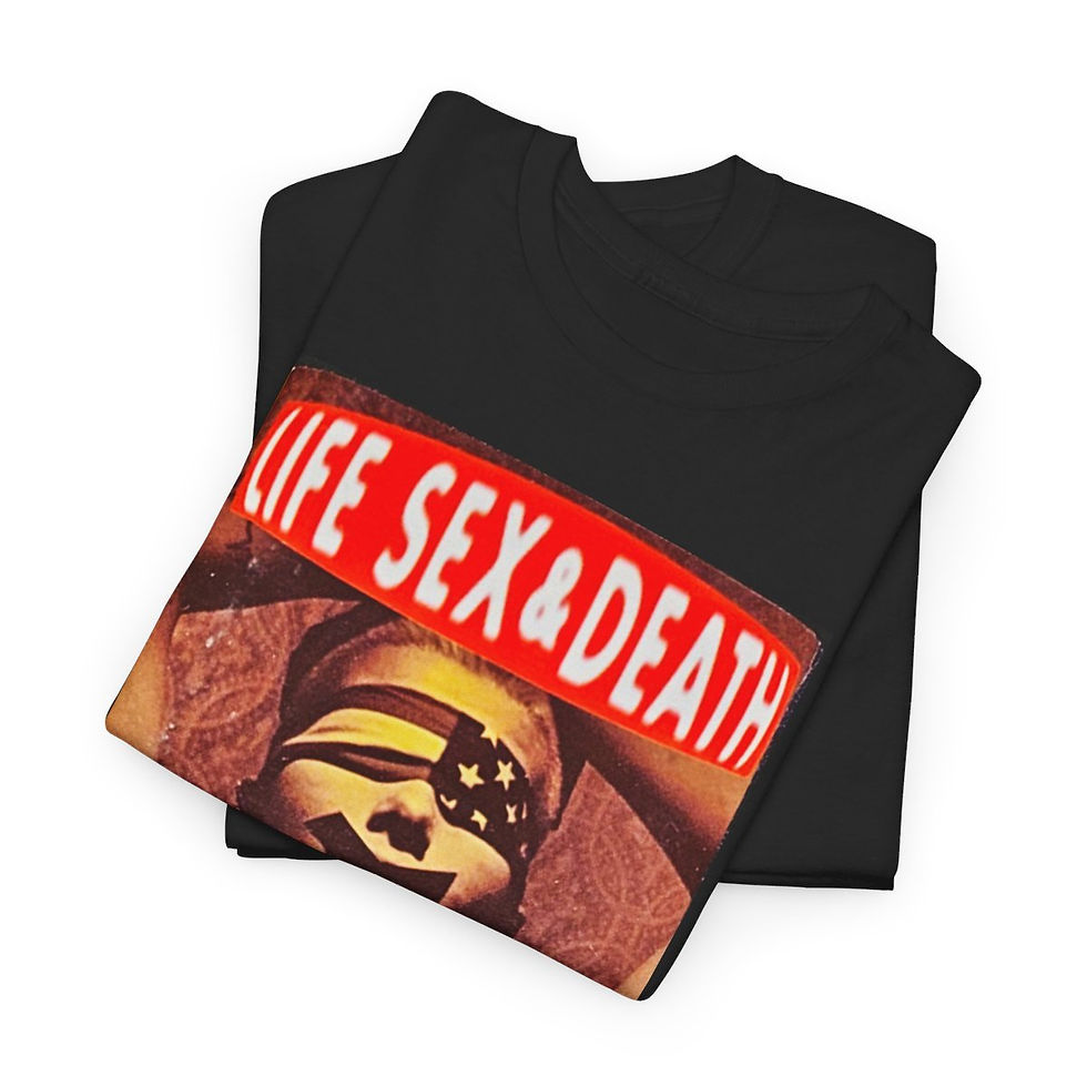 Thumbnail: lifesexdeath unisex Short Sleeve Tee