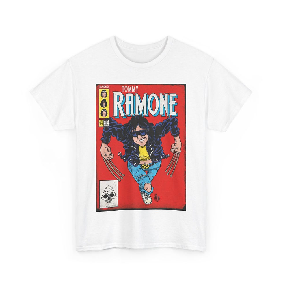 Thumbnail: The Amazing Tommy Ramone of The Ramones Men's Short Sleeve T Shirt