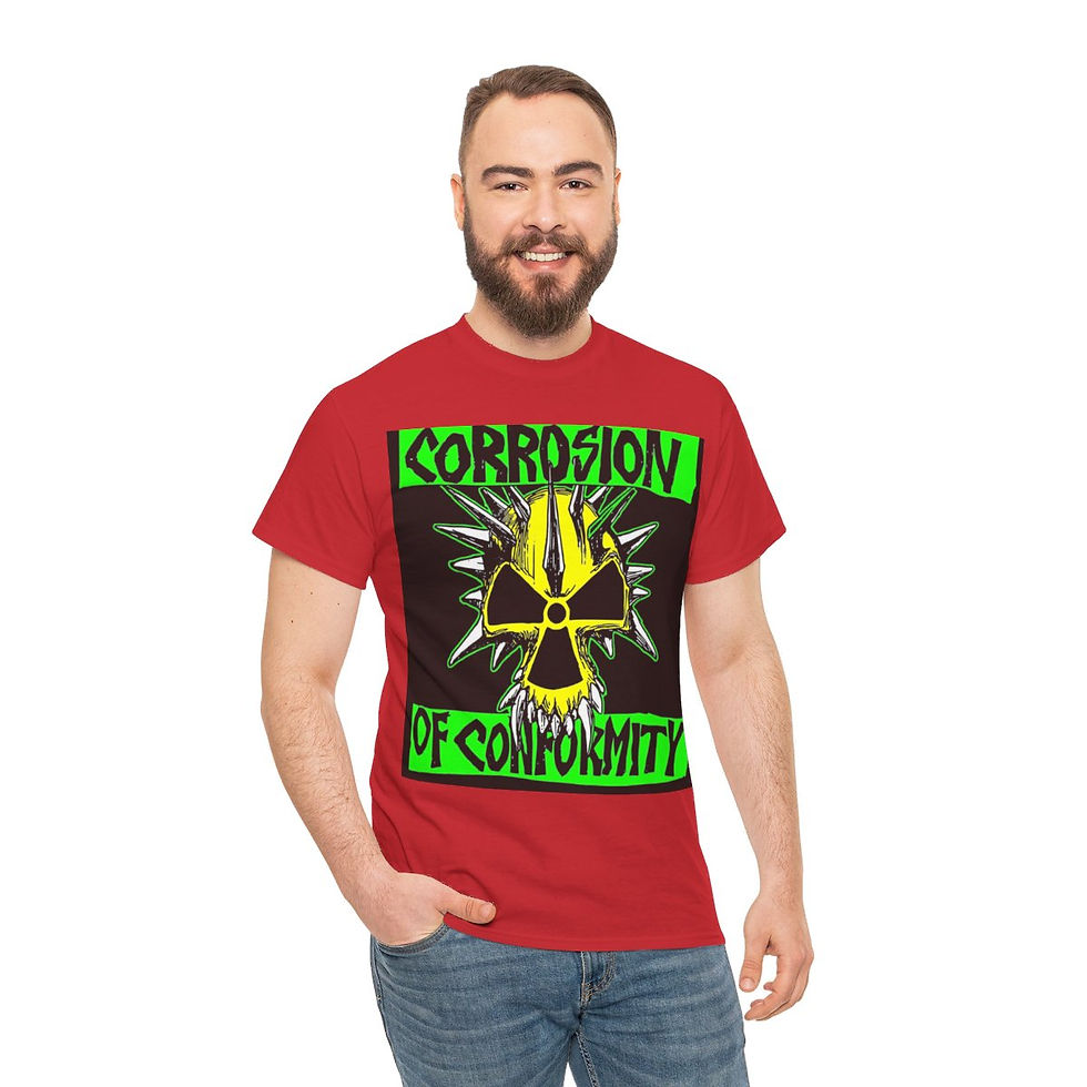 Thumbnail: Corrosion Of Conformity green yellow Short Sleeve Tee