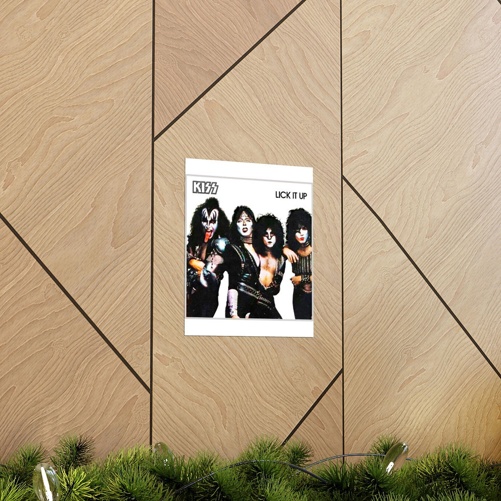 Thumbnail: KISS Lick It Up in Costumes Premium Matte vertical posters