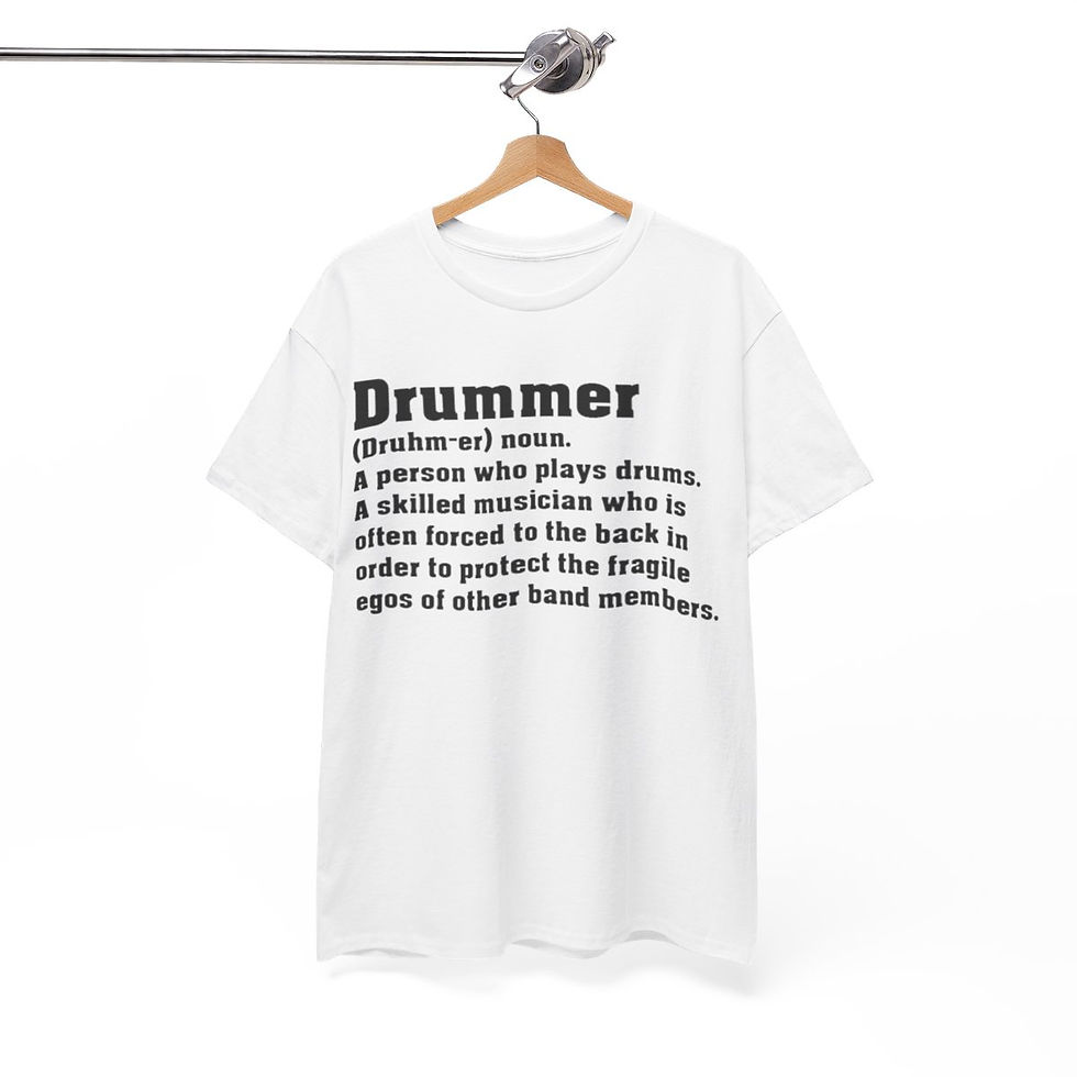 Thumbnail: Drummer blk Short Sleeve Tee