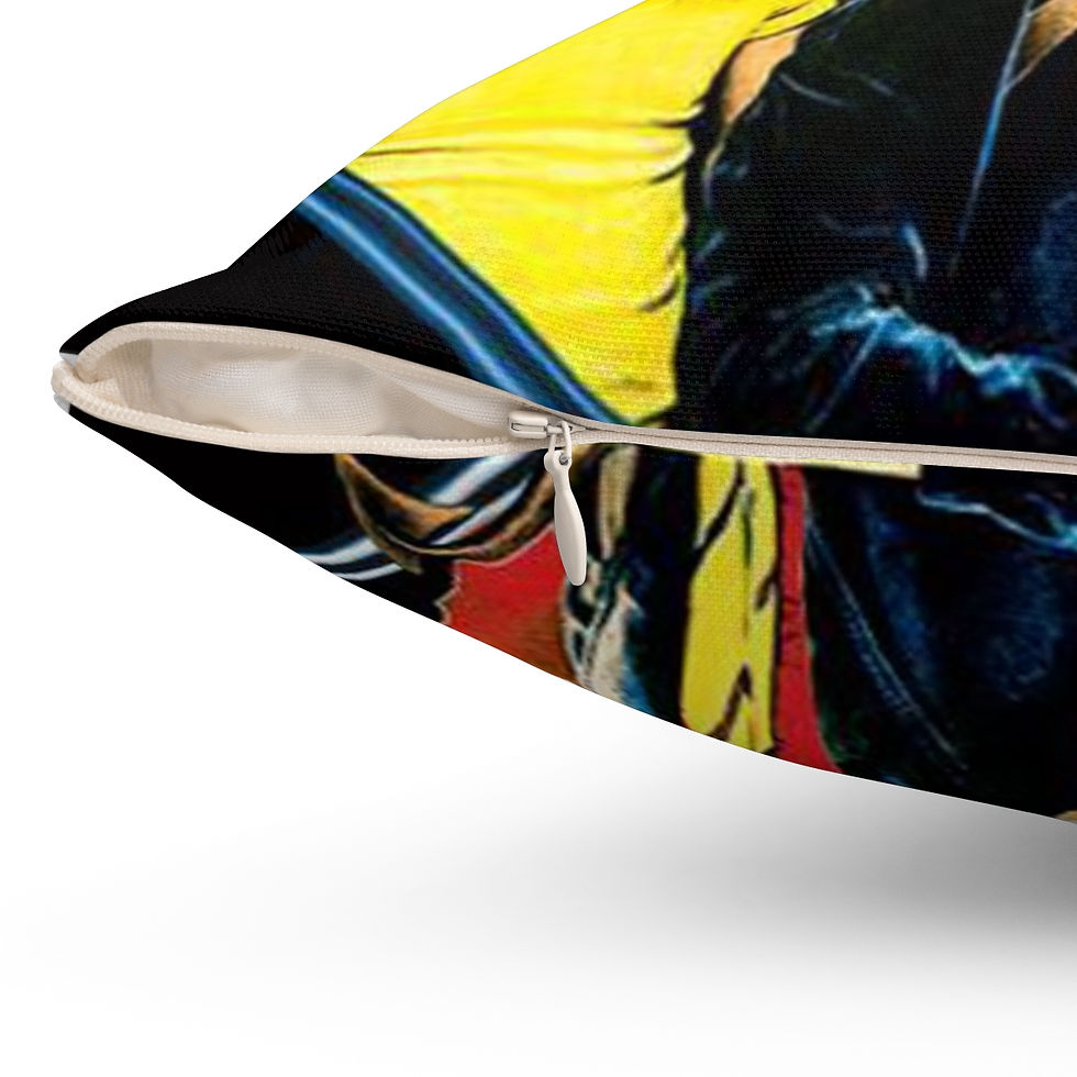 Thumbnail: AC DC Highway to Hell full color Pillow Spun Polyester Square Pillow gift