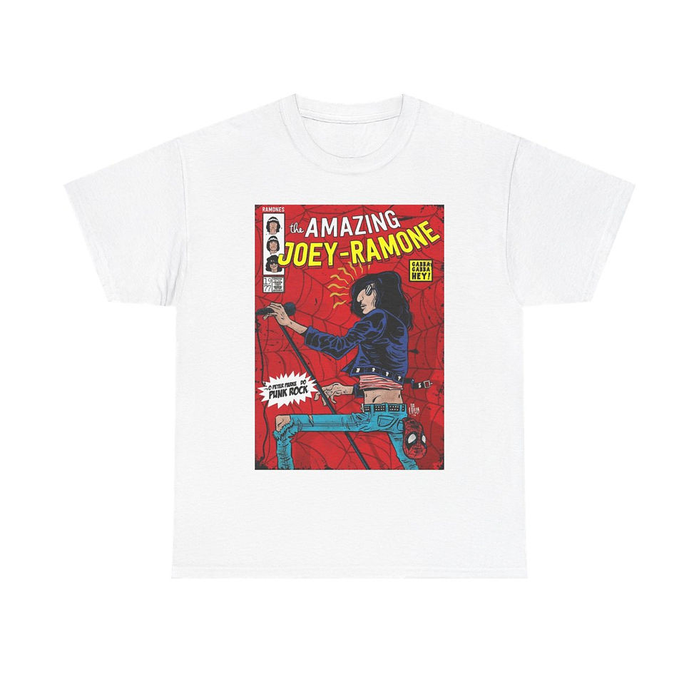 Thumbnail: The Amazing Joey Ramone of The Ramones Men's Short Sleeve T Shirt
