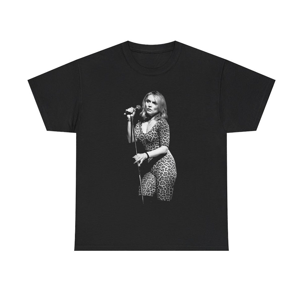 Thumbnail: Sexy Debbie Harry in leopard suit Men's Short Sleeve T Shirt