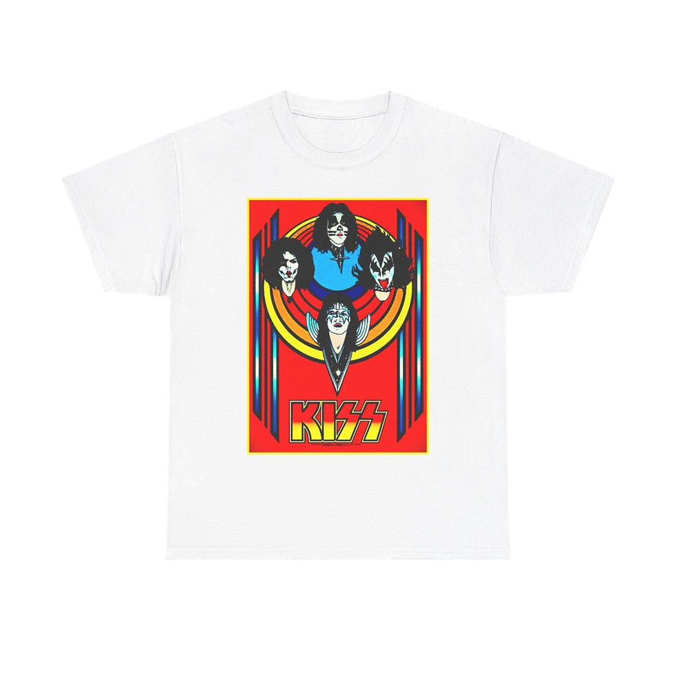 Thumbnail: KISS Black Light Poster '75  Short Sleeve Tee