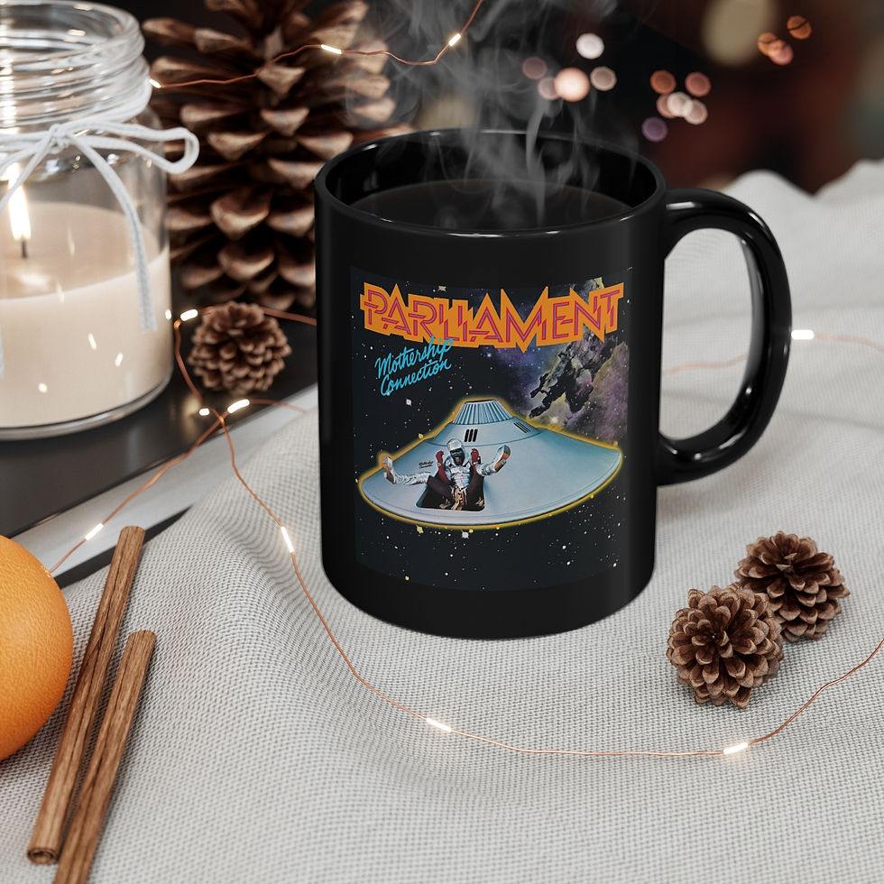 Thumbnail: PARLIAMENT Mothership Connection Black mug 11oz