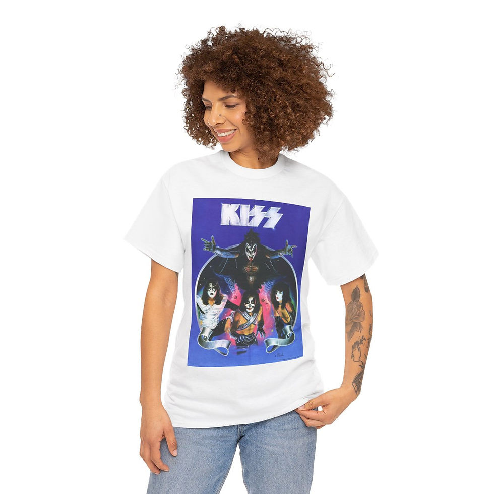 Thumbnail: KISS Marvel Comic Poster Men's Short Sleeve Tee
