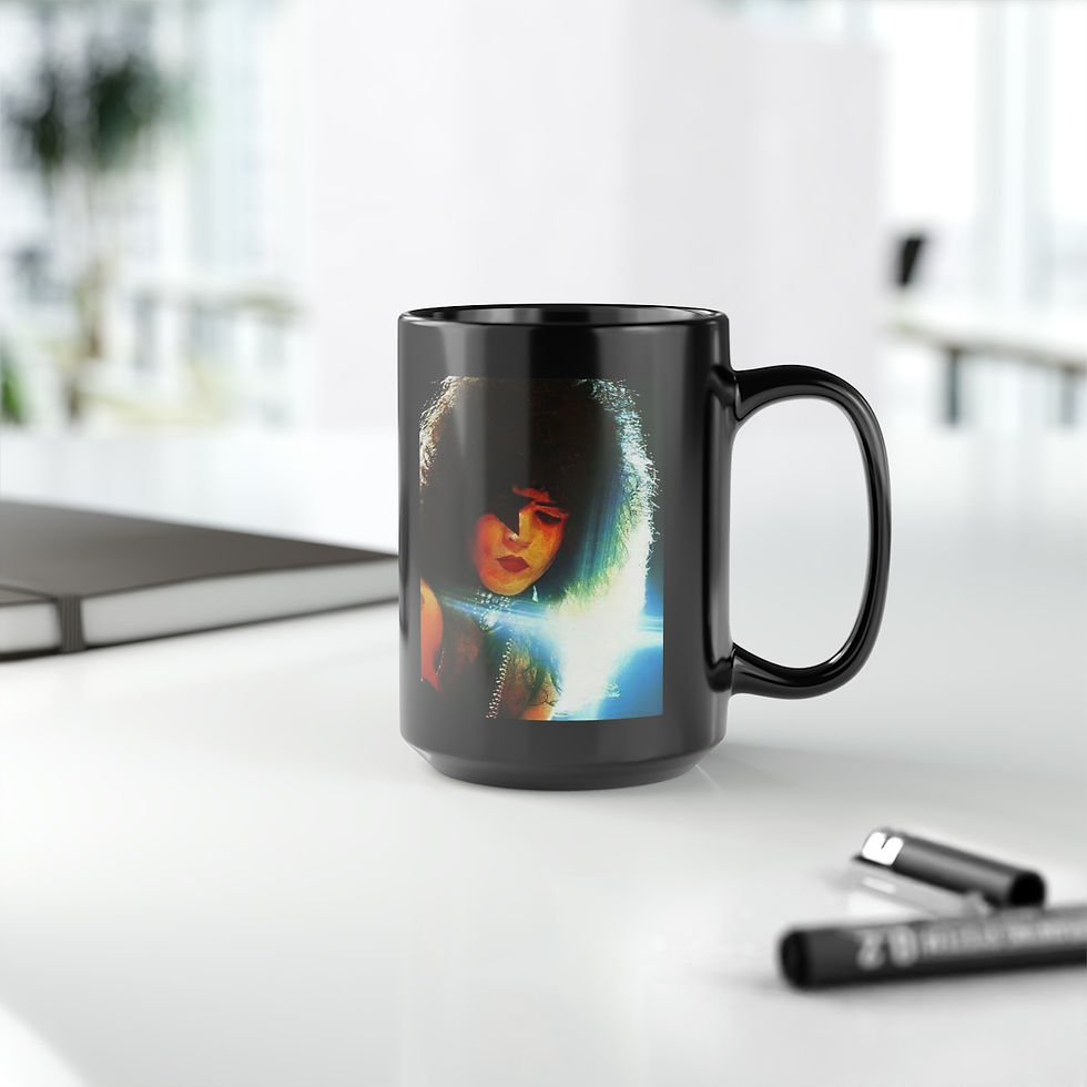 Thumbnail: KISS Paul ALIVE 2 Black Mug 15oz