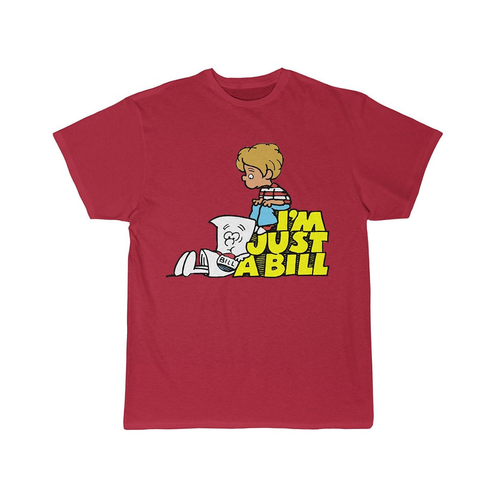 Thumbnail: Schoolhouse Rock I'm Just A Bill Short Sleeve Tee