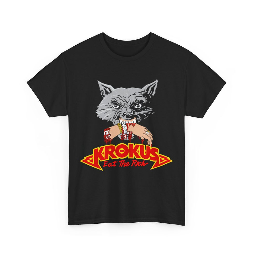 Thumbnail: KROKUS Eat The Rich 🤷‍♀️ Short Sleeve Tee