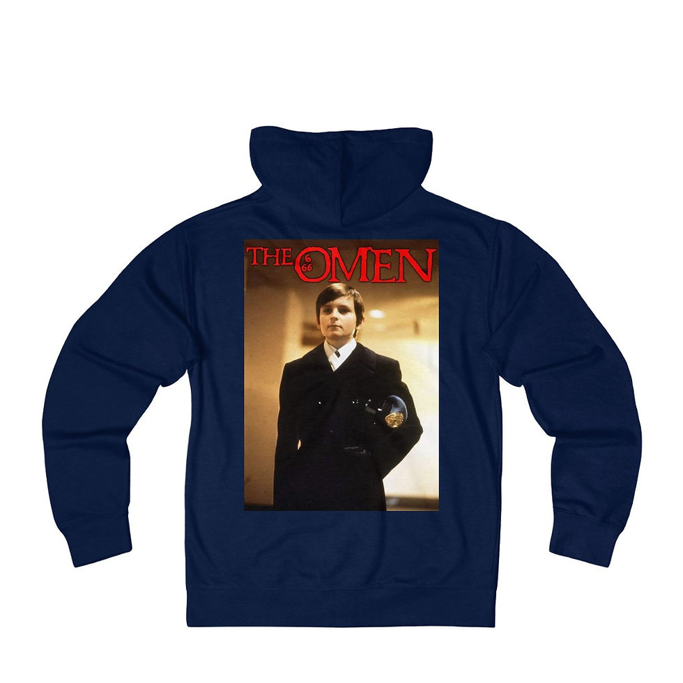 Thumbnail: Damian The Omen 2  Unisex French Terry Zip Hoodie