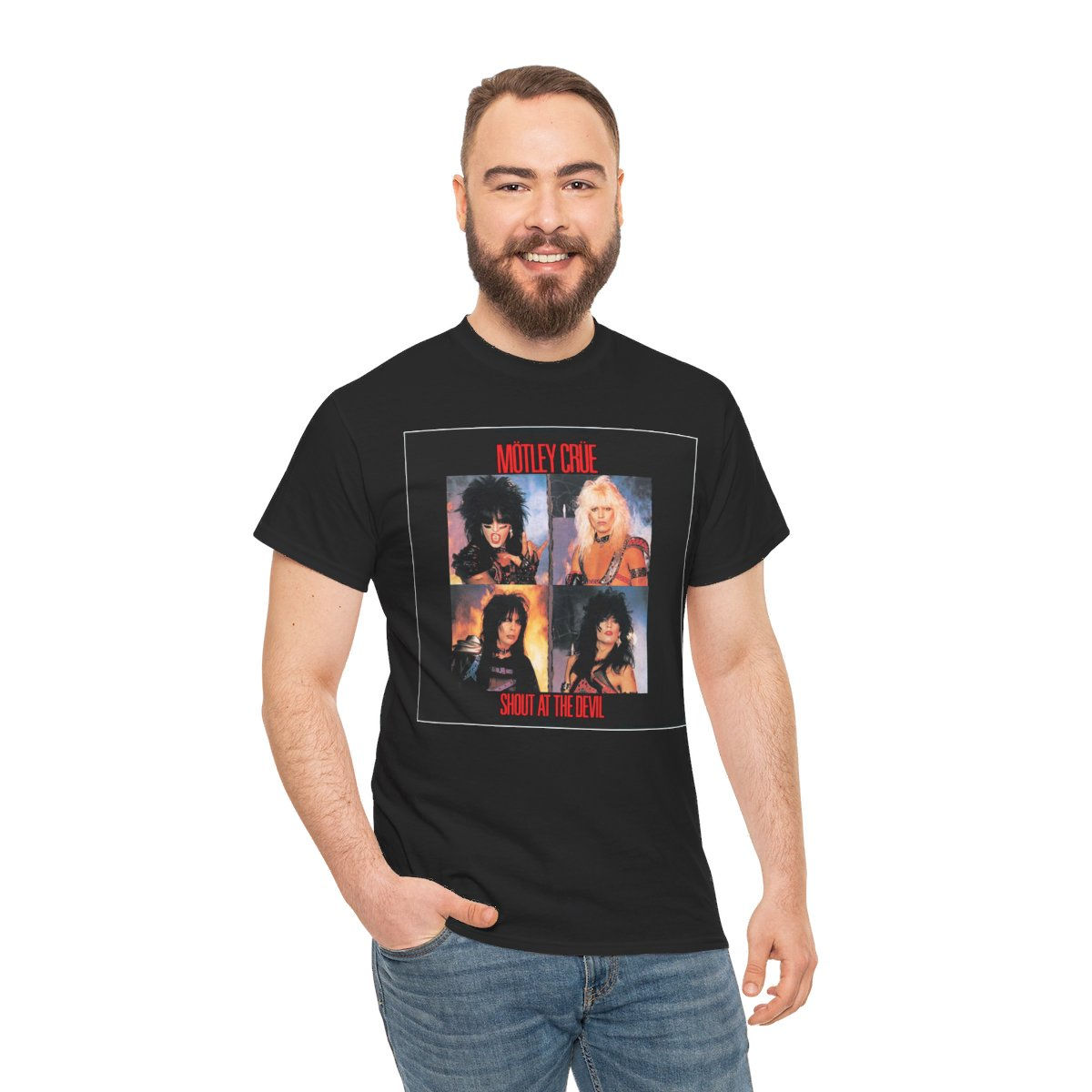 Motley Crue Shout At The Devil Unisex Short Sleeve T Shirt