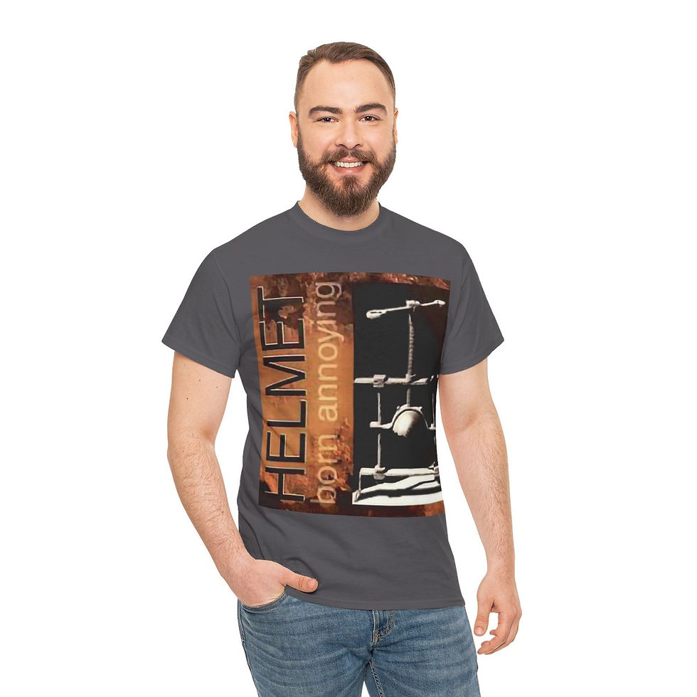 Thumbnail: Helmet Born Annoying Unisex Short Sleeve Tee