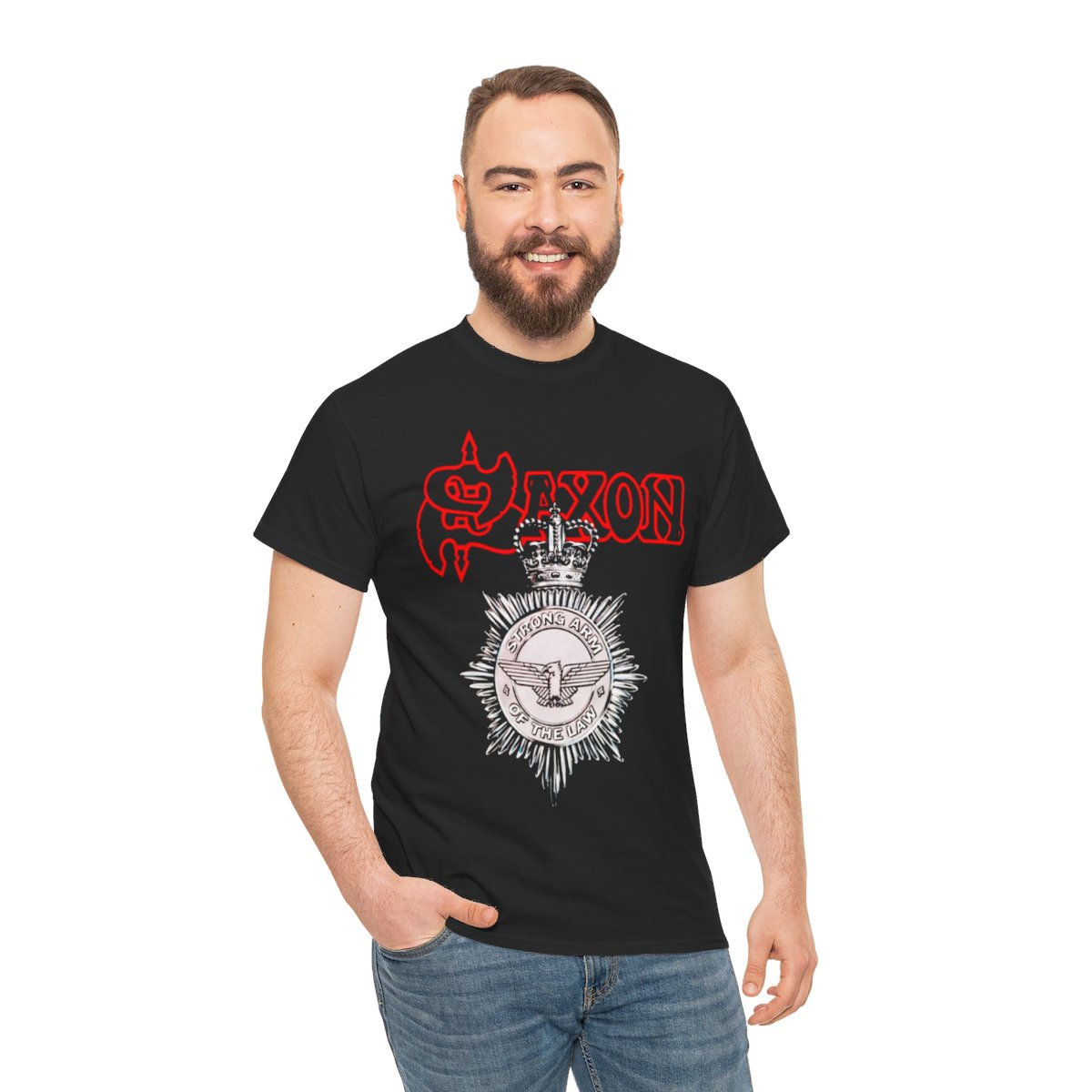 SaxonStrongArm unisex Short Sleeve Tee