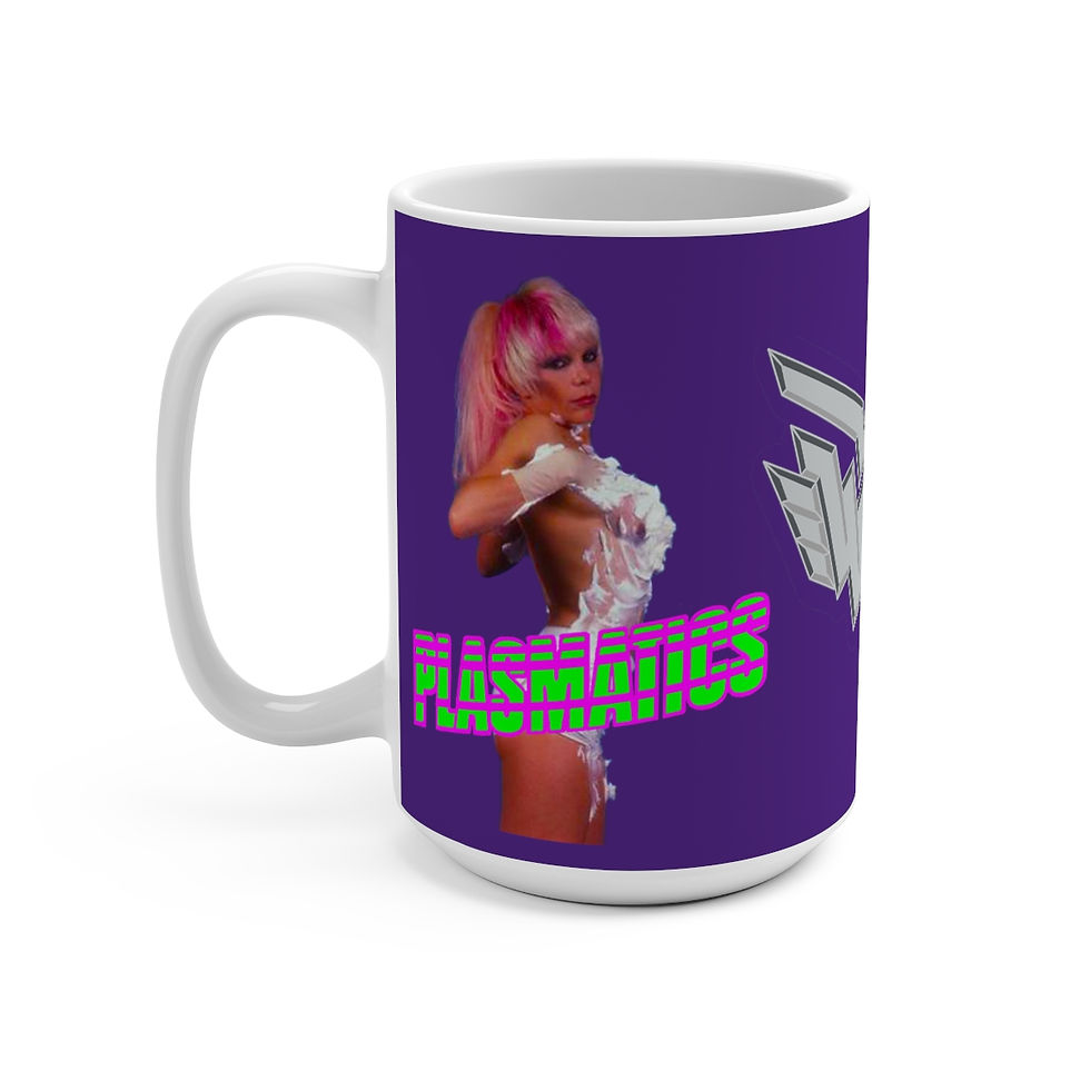 Thumbnail: Wendy O Williams of the PLASMATICS cream dream whIte  Mug 15oz