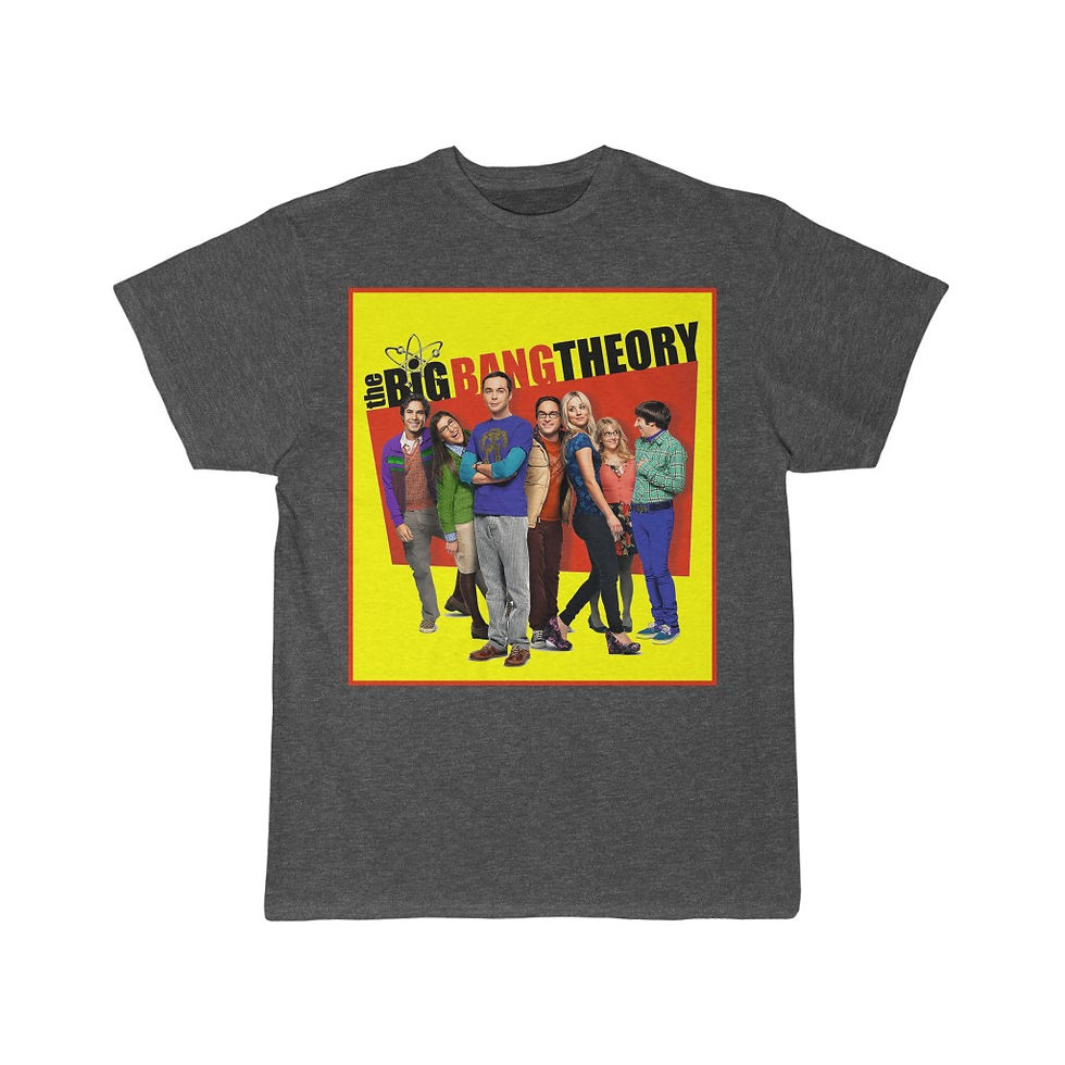 Thumbnail: The Big Bang Theory Yellow Short Sleeve Tee
