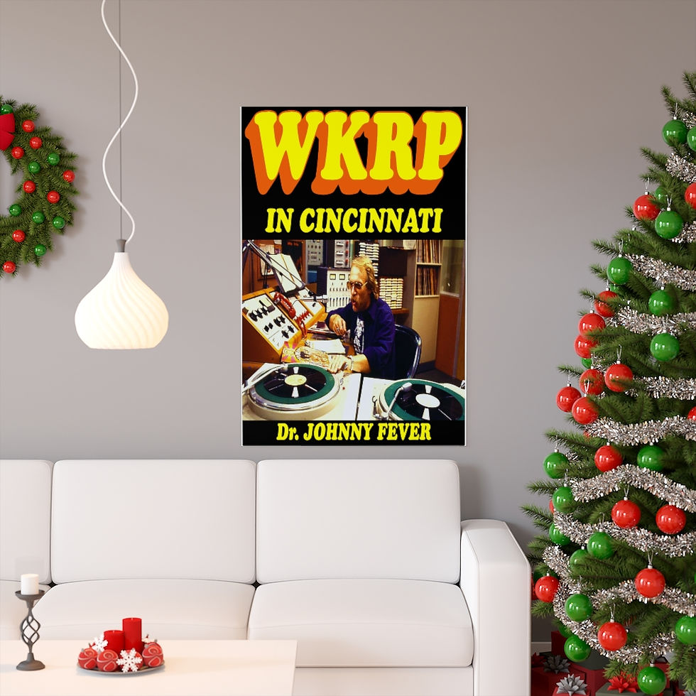 Thumbnail: WKRP in Cincinnati Dr. Johnny Fever Premium Matte vertical posters